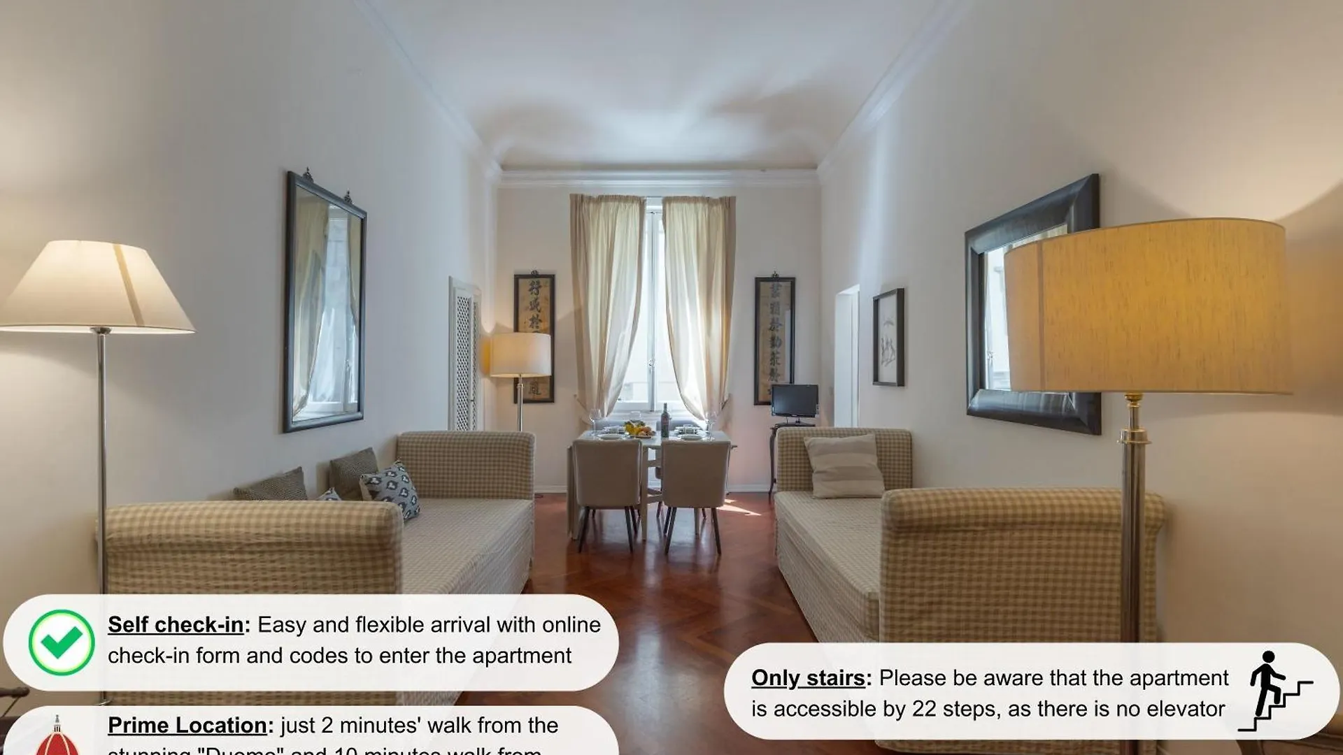 Big Apartment A Stone'S Throw From The Duomo Florence